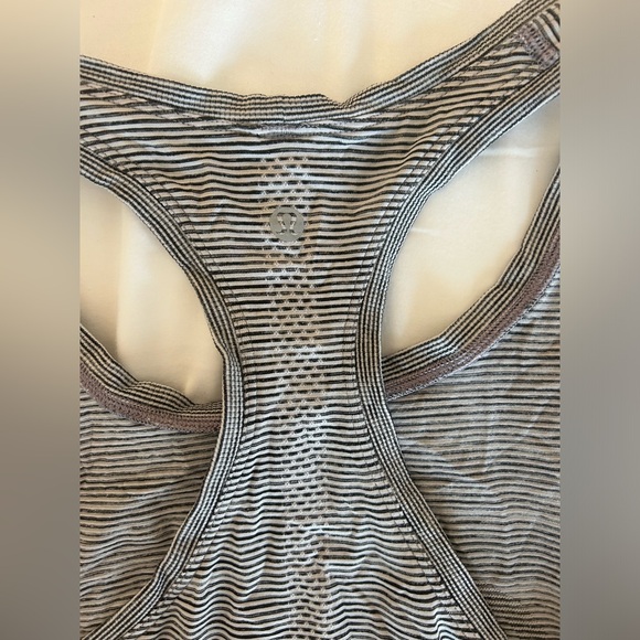 Lululemon Swiftly Tech Racerback Tank- White/White and Black - Picture 3 of 5